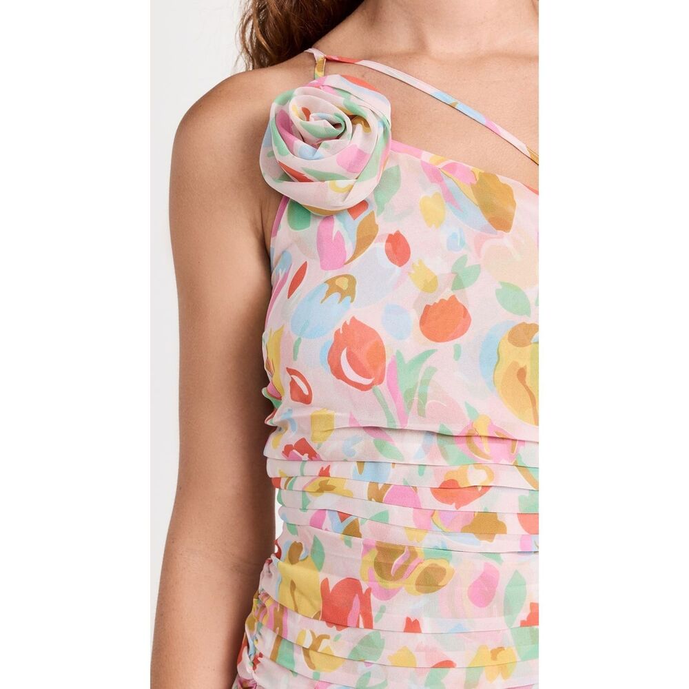 NWT For Love & Lemons Desmona Midi Dress $250 - Picture 4 of 11